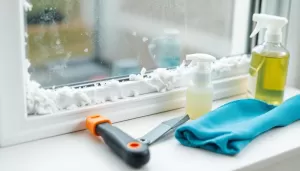 Jak usunąć zaschniętą piankę montażową z okna